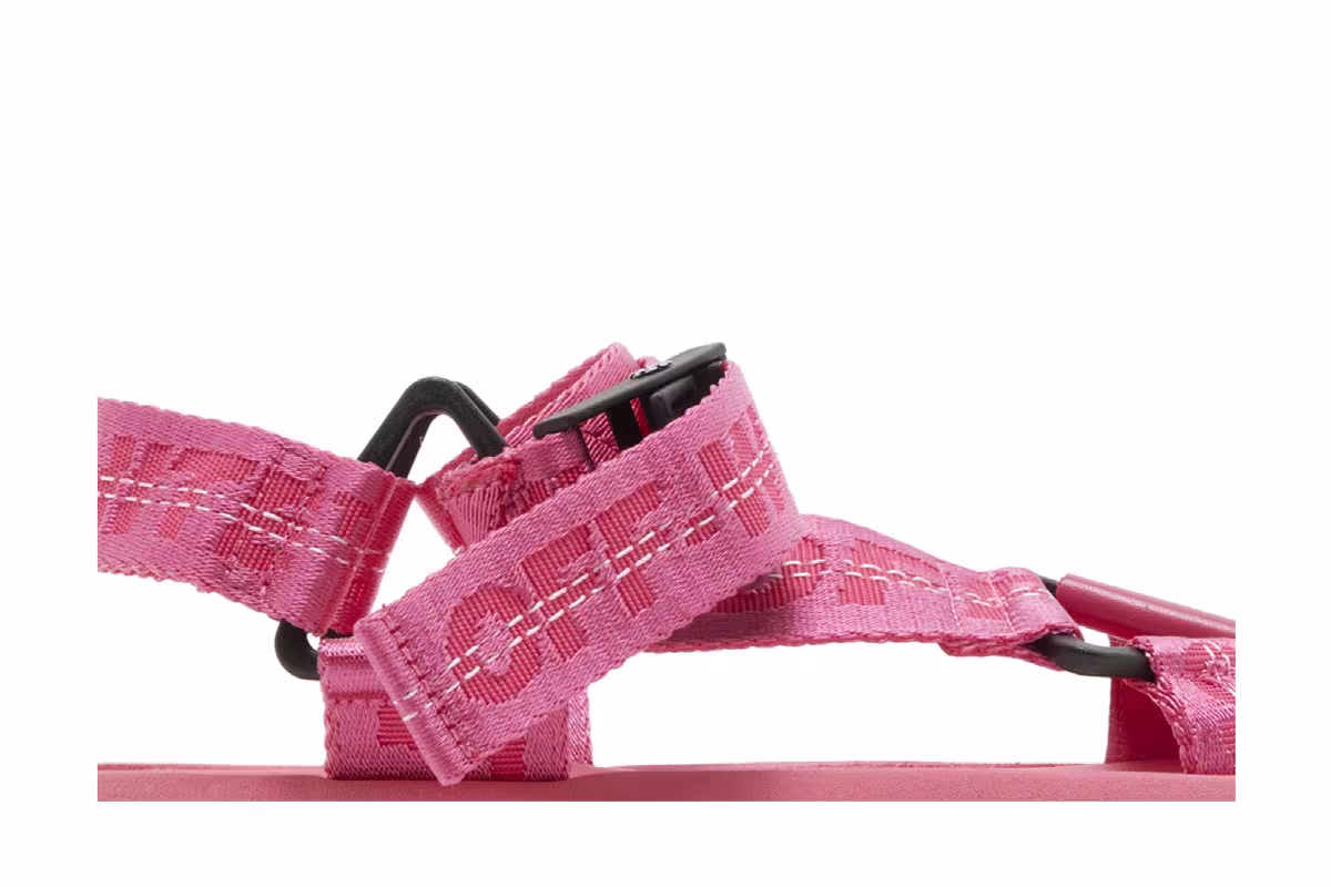Off-White Women's Trek Sandal Fuchsia, view 3