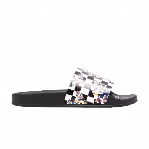 Off-White Sliders 'Floral Checkerboard'