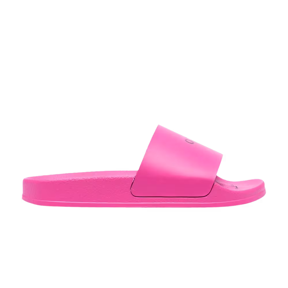 Off-White Women's Pool Sliders Fuchsia