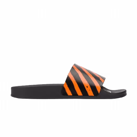 Off-White Sliders 'Black Orange'