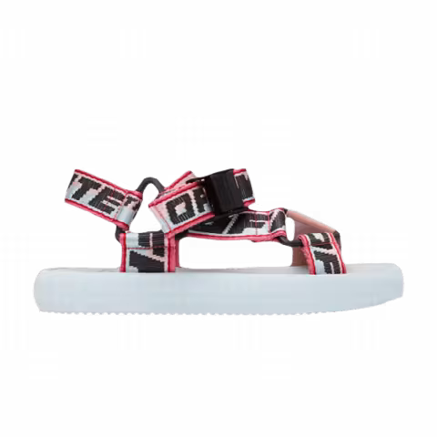Off-White Wmns Trek Logo Strap Sandal 'Dusky Blue Pink'