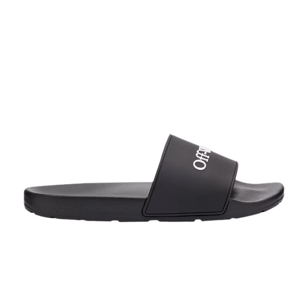 Off-White Bookish Slider Black White