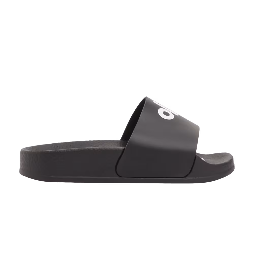 Off-White Off Flat Pool Sliders Kids Black White