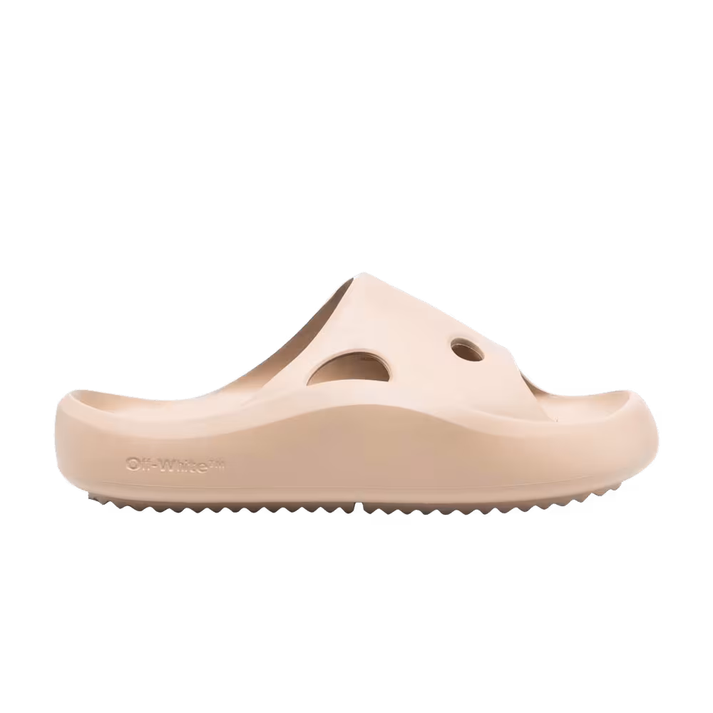 Off-White Women's Meteor Rubber Sliders Camel