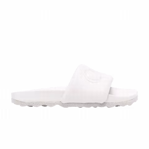 Off-White Bookish Leather Slider 'Light Grey'