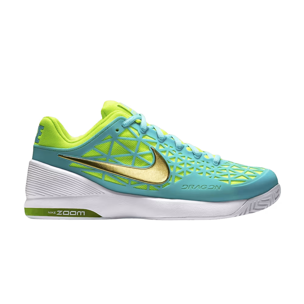 Nike Women's Zoom Cage 2 Light Aqua Volt