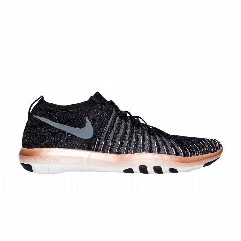 Nike Wmns Free Transform Flyknit 'Black Metallic Bronze'