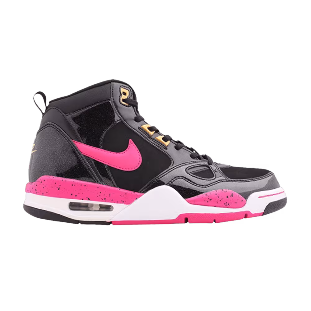 Nike Women's Flight 13 Mid Black Pink