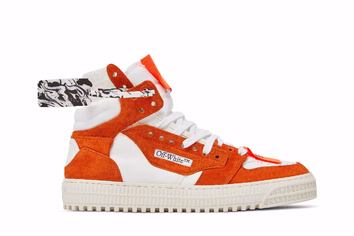 Off-White Off-Court 3.0 High White Orange, view 2