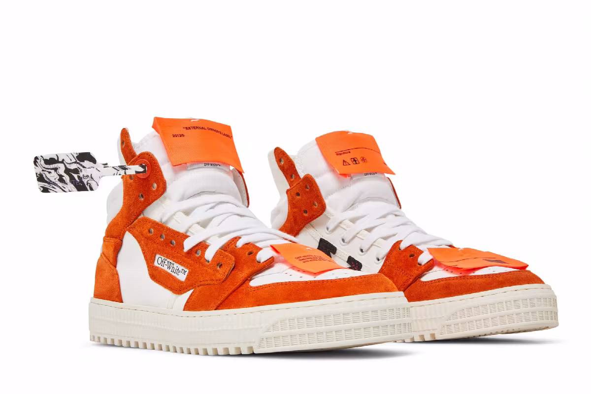 Off-White Off-Court 3.0 High White Orange, view 9