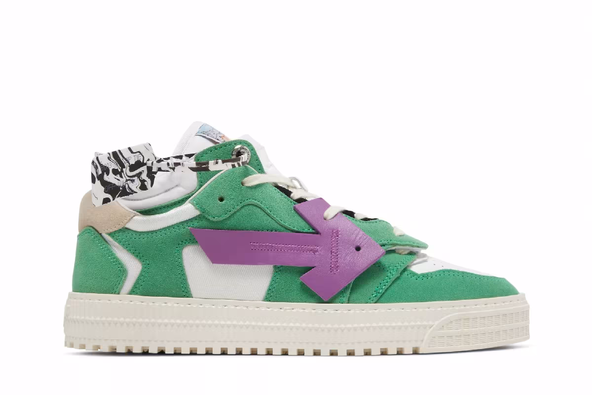 Off-White Off-Court 3.0 Low Green Purple, view 2