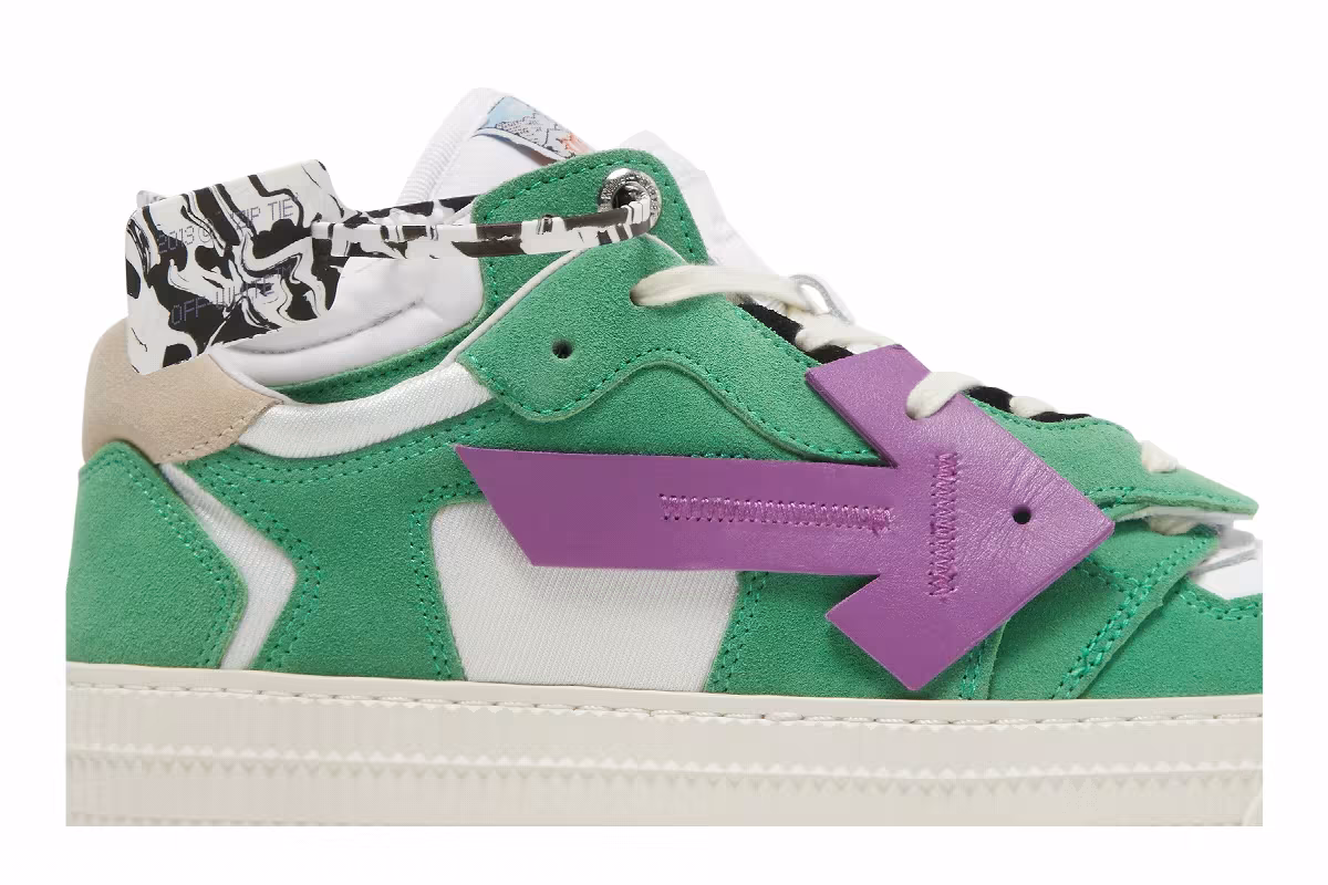 Off-White Off-Court 3.0 Low Green Purple, view 3