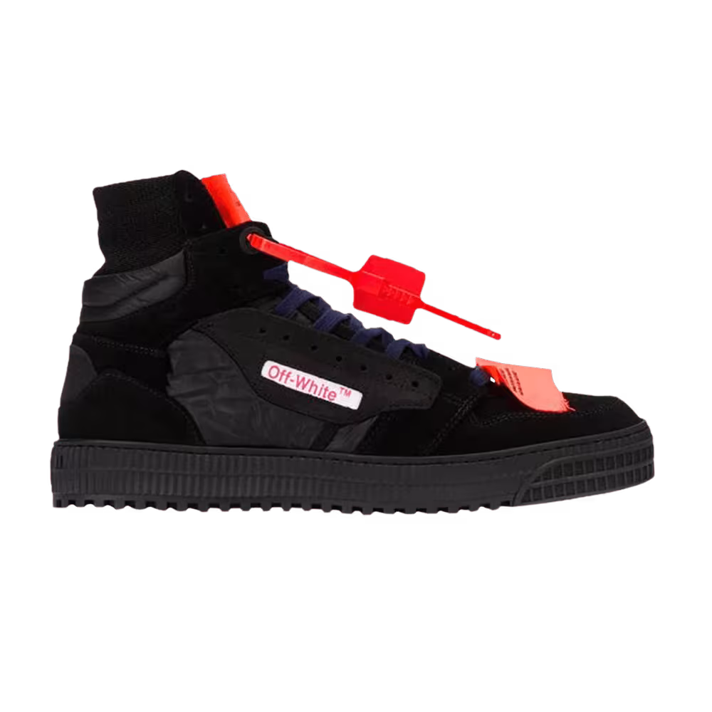 Off-White Off-Court High Black Orange
