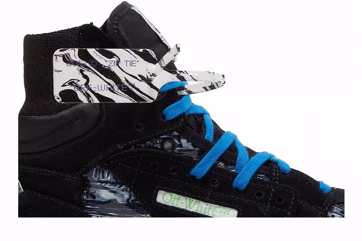 Off-White Off-Court High Black Optical White, view 3