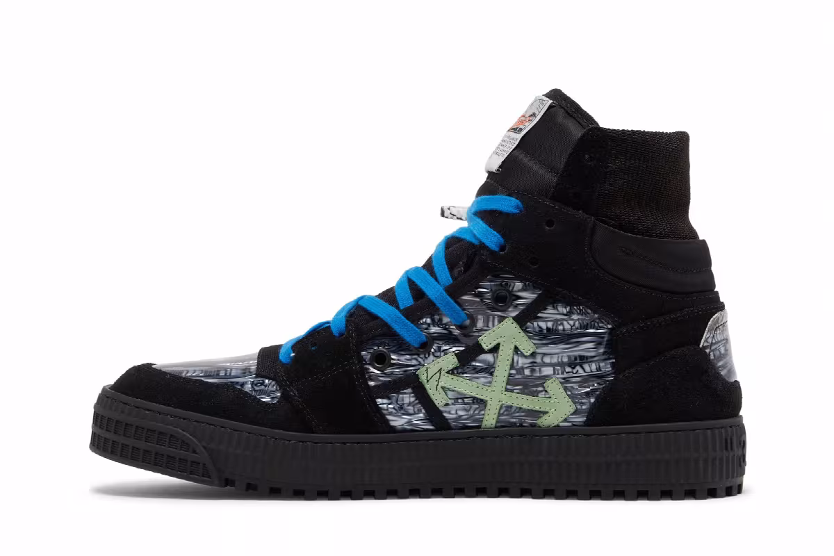 Off-White Off-Court High Black Optical White, view 4