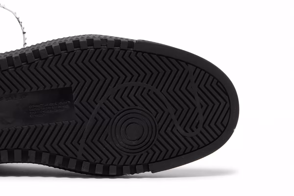 Off-White Off-Court High Black Optical White, view 6