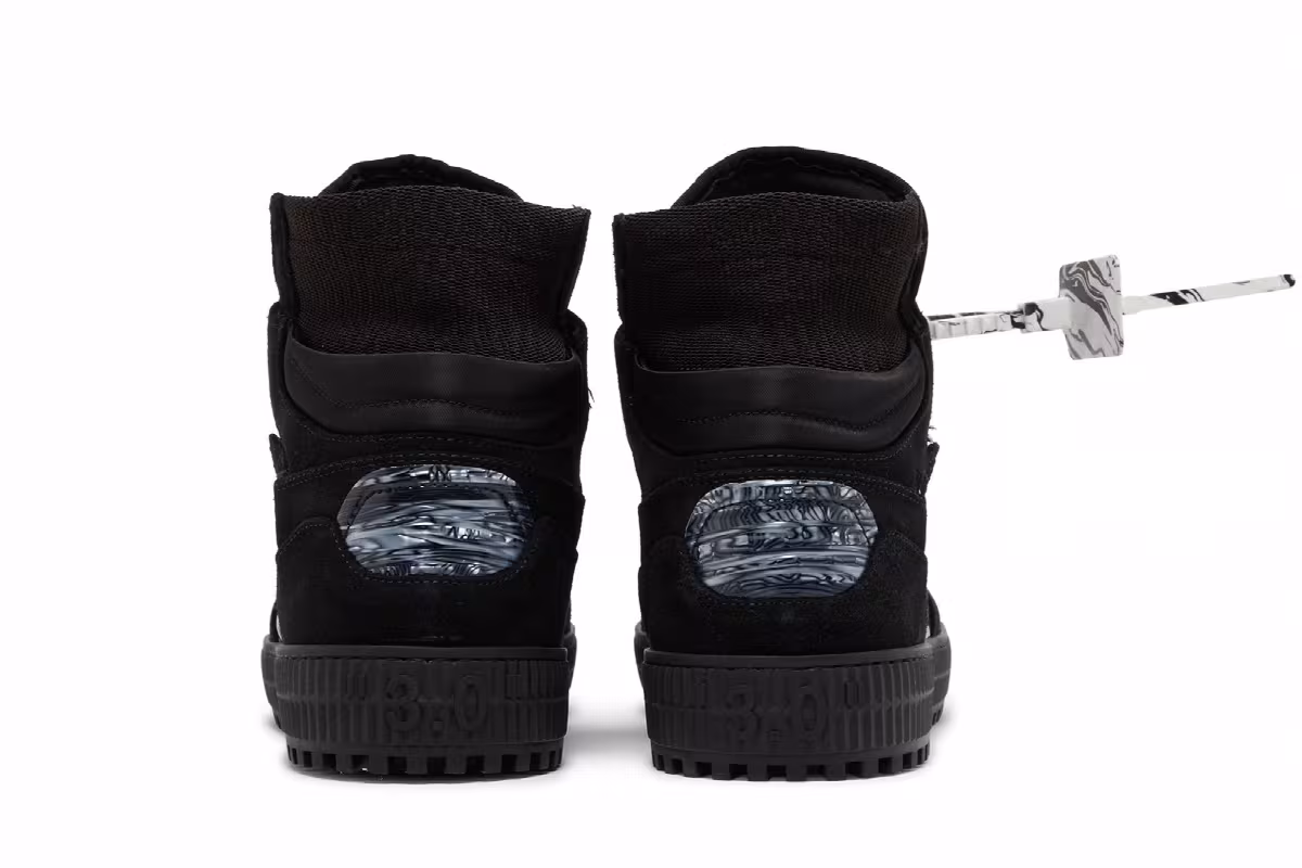 Off-White Off-Court High Black Optical White, view 7