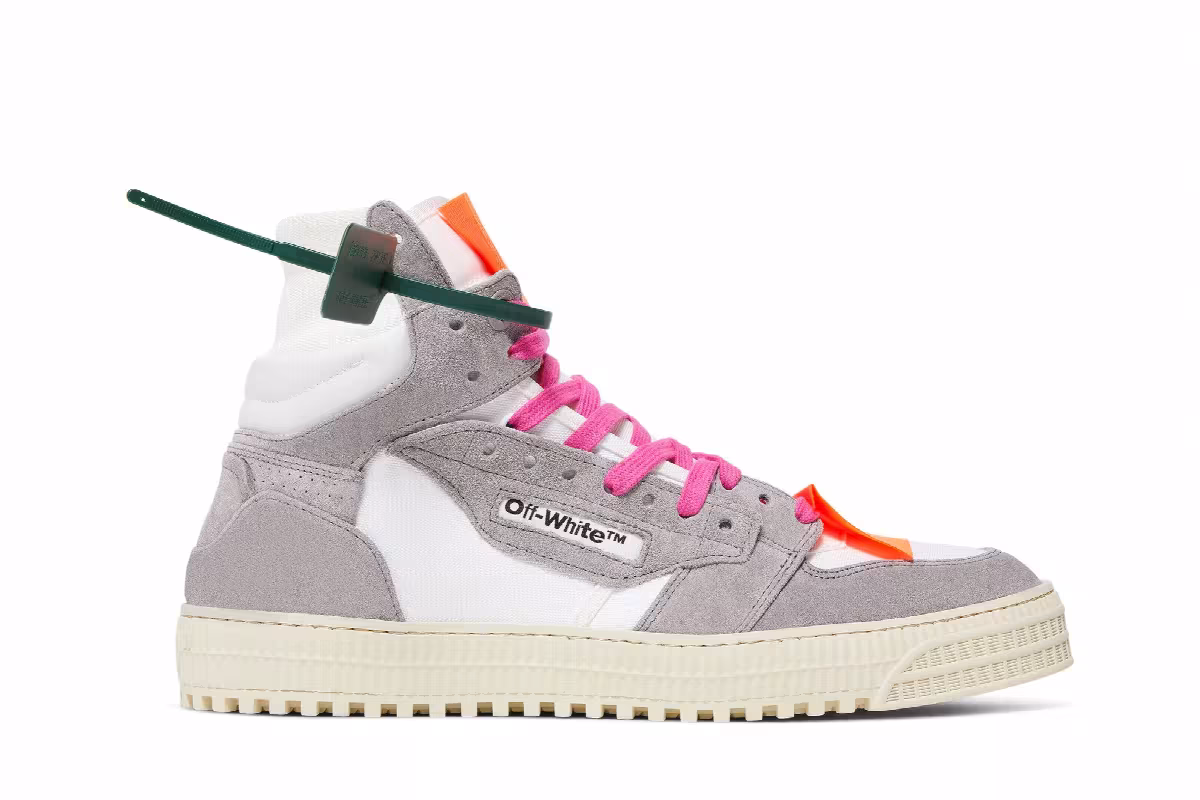 Off-White Off-Court 3.0 High White Grey, view 2