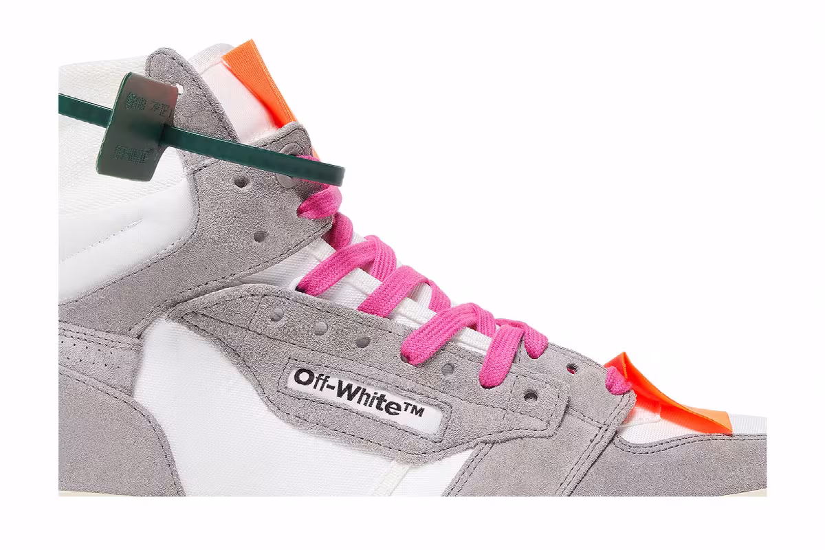 Off-White Off-Court 3.0 High White Grey, view 3