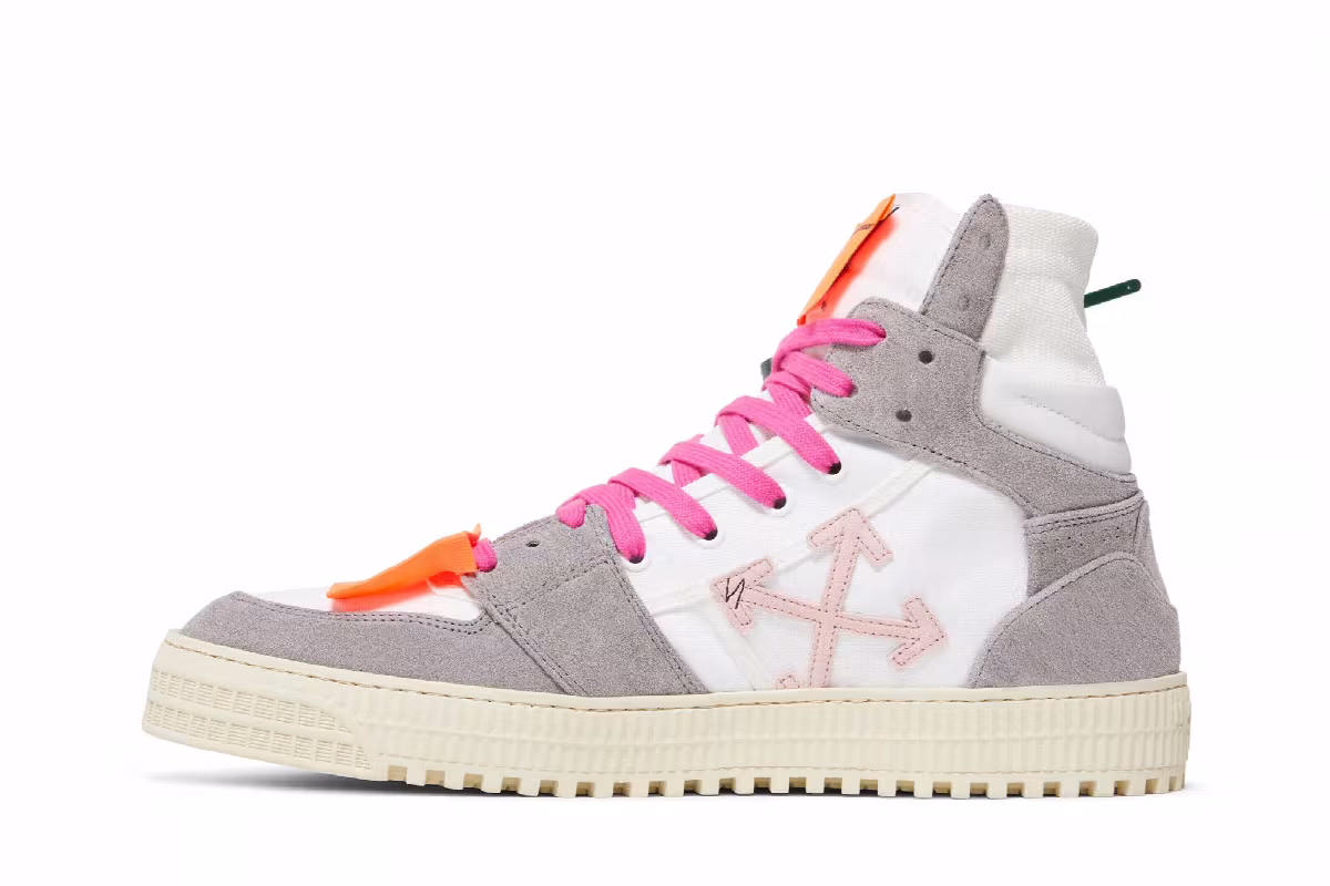 Off-White Off-Court 3.0 High White Grey, view 4