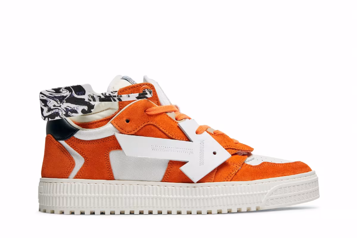 Off-White Women's Off-Court Low Orange, view 2