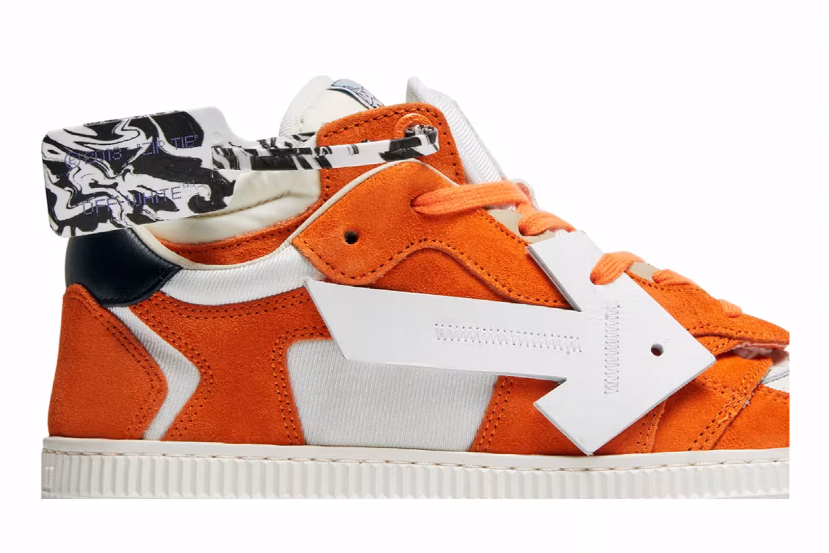 Off-White Women's Off-Court Low Orange, view 3
