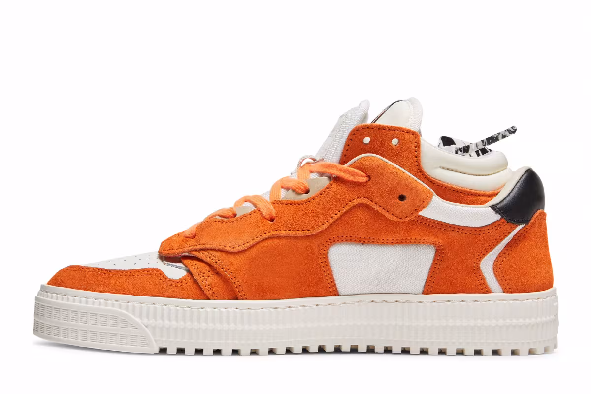 Off-White Women's Off-Court Low Orange, view 4