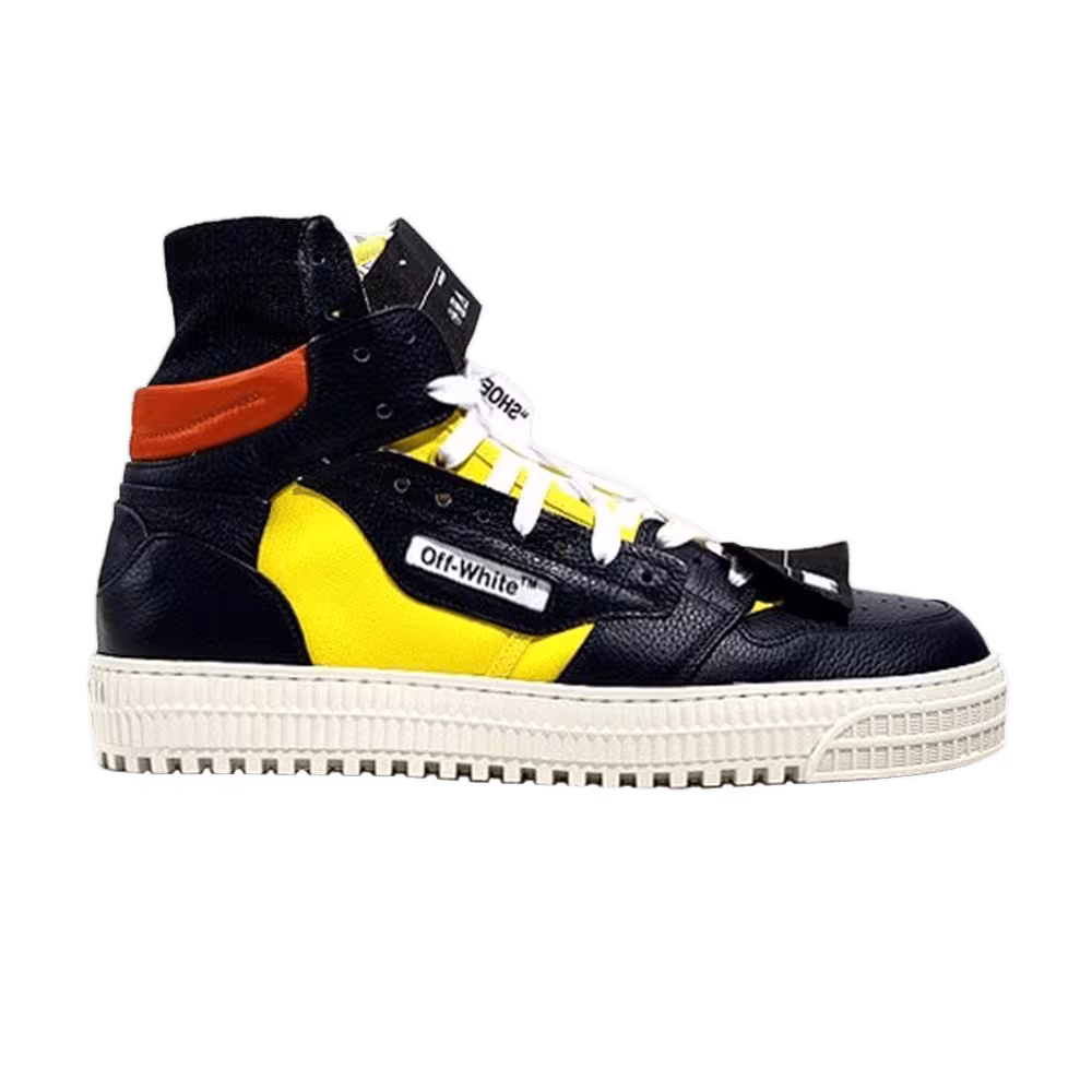 Off-White Off-Court 3.0 High Yellow Black