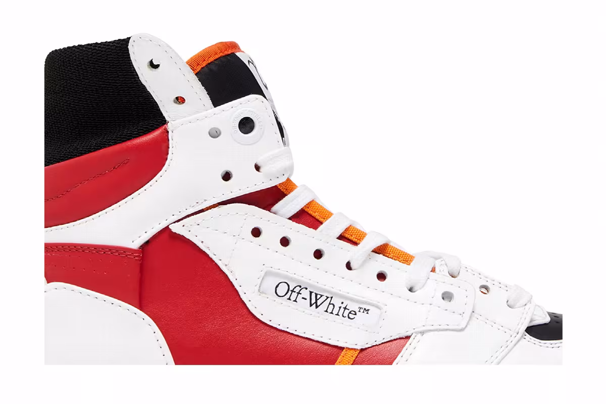 Off-White Off-Court 3.0 High White Red Gum, view 3