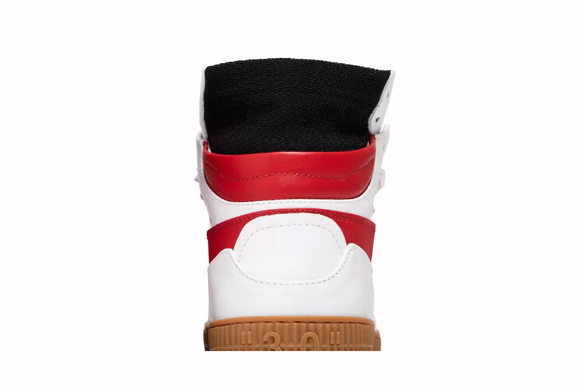 Off-White Off-Court 3.0 High White Red Gum, view 8
