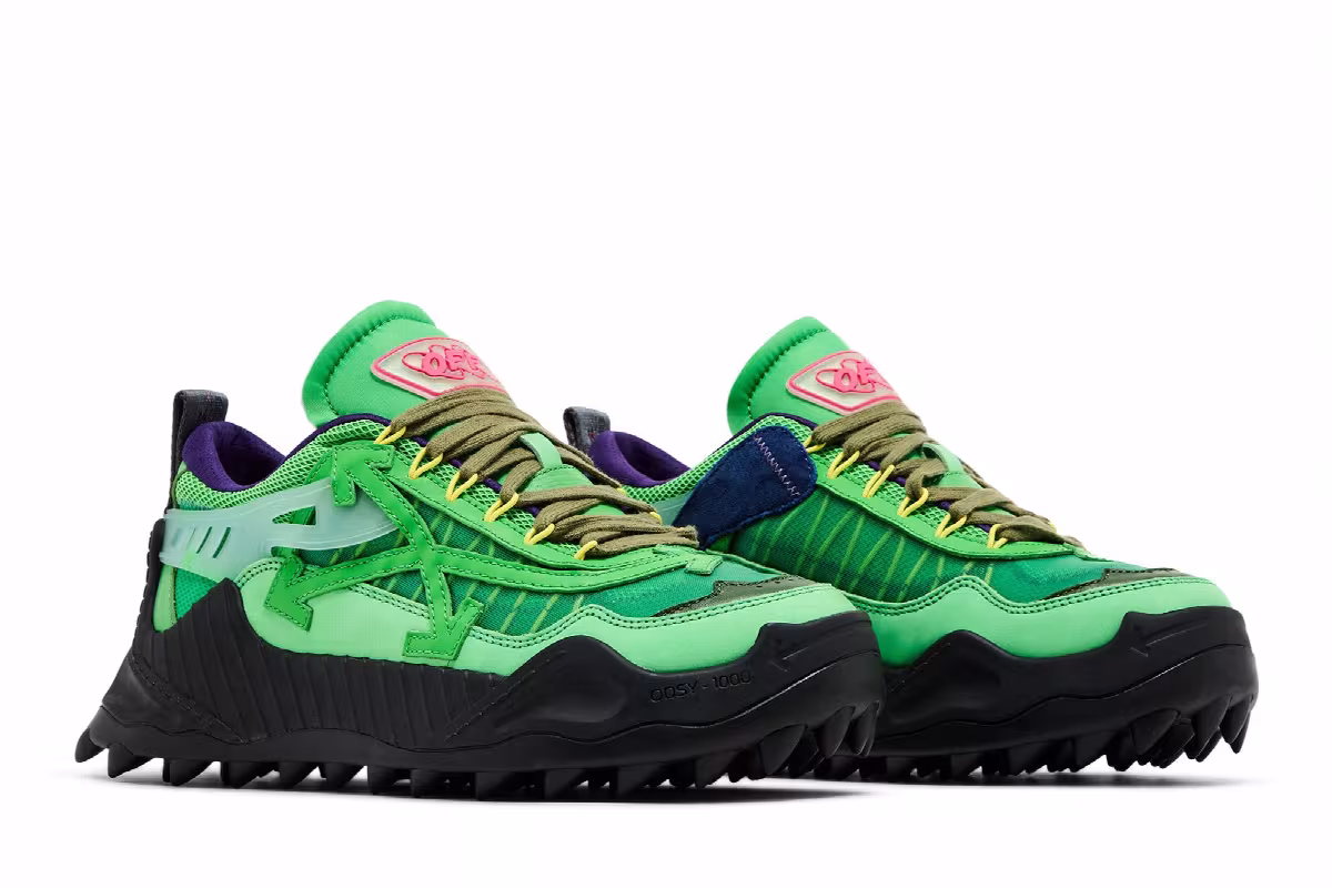 Off-White ODSY-1000 Green Black, view 9