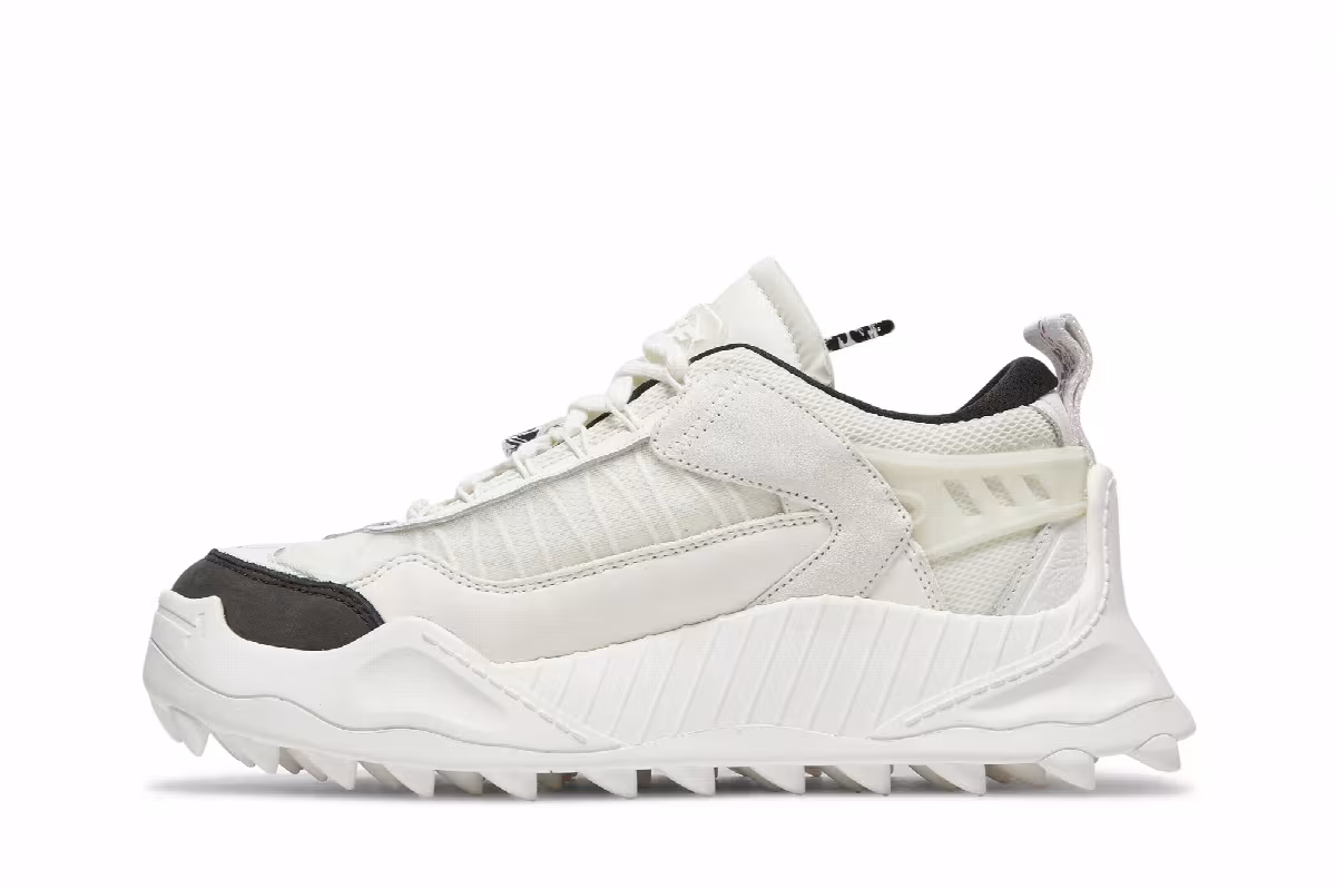 Katsu x Off-White ODSY-1000 White Black, view 4