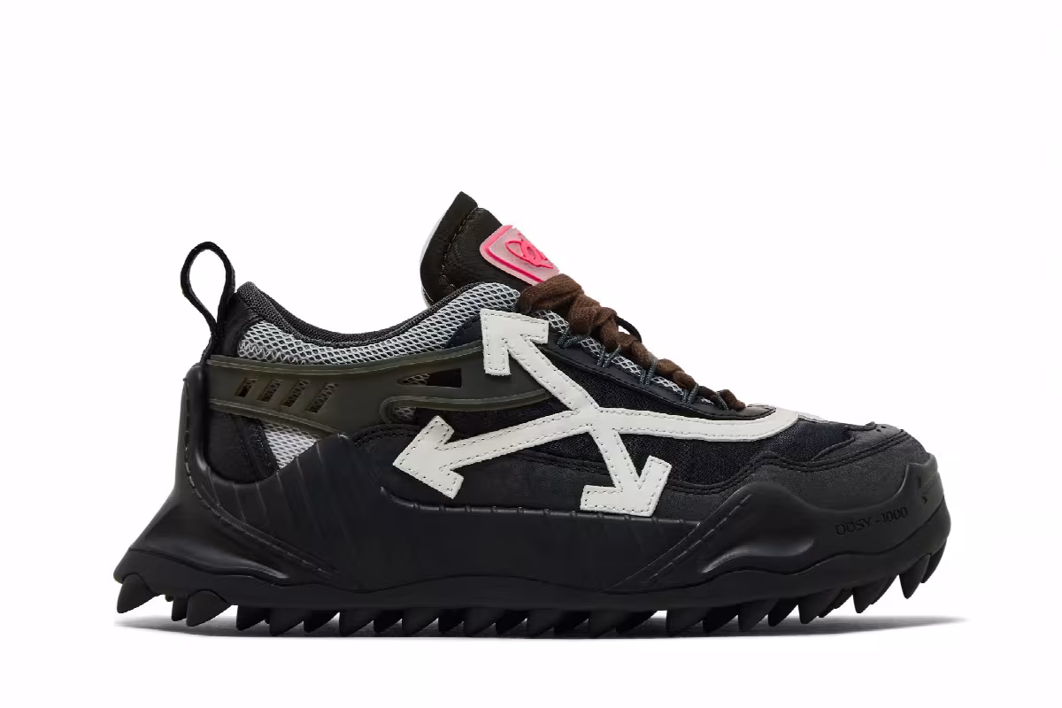 Off-White Women's ODSY-1000 Black White, view 2