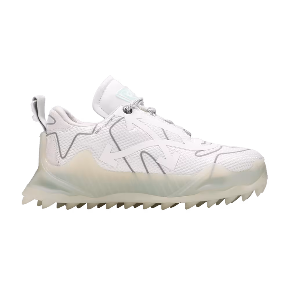 Off-White ODSY-1000 Transparent Sole - White Silver