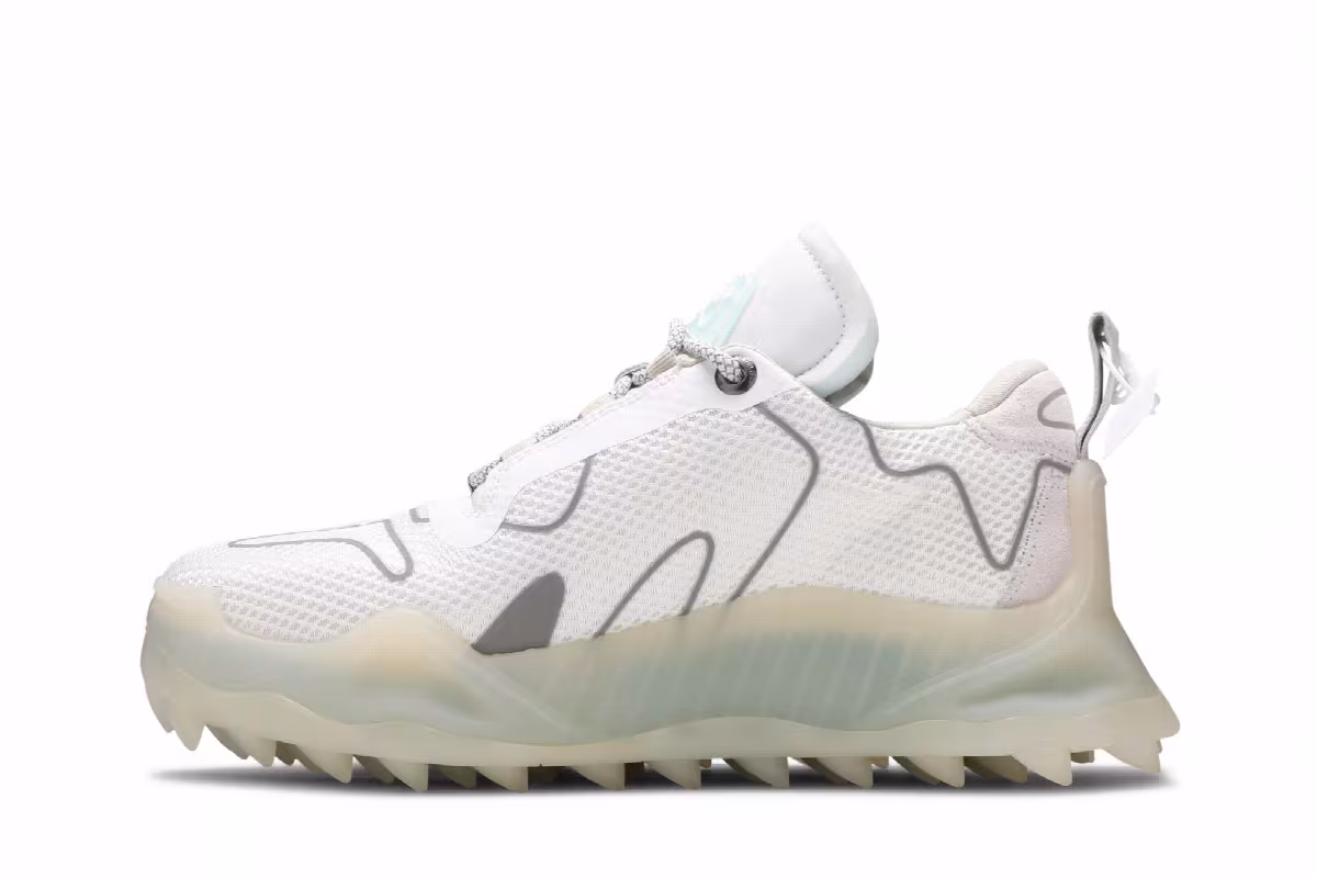Off-White ODSY-1000 Transparent Sole - White Silver, view 4