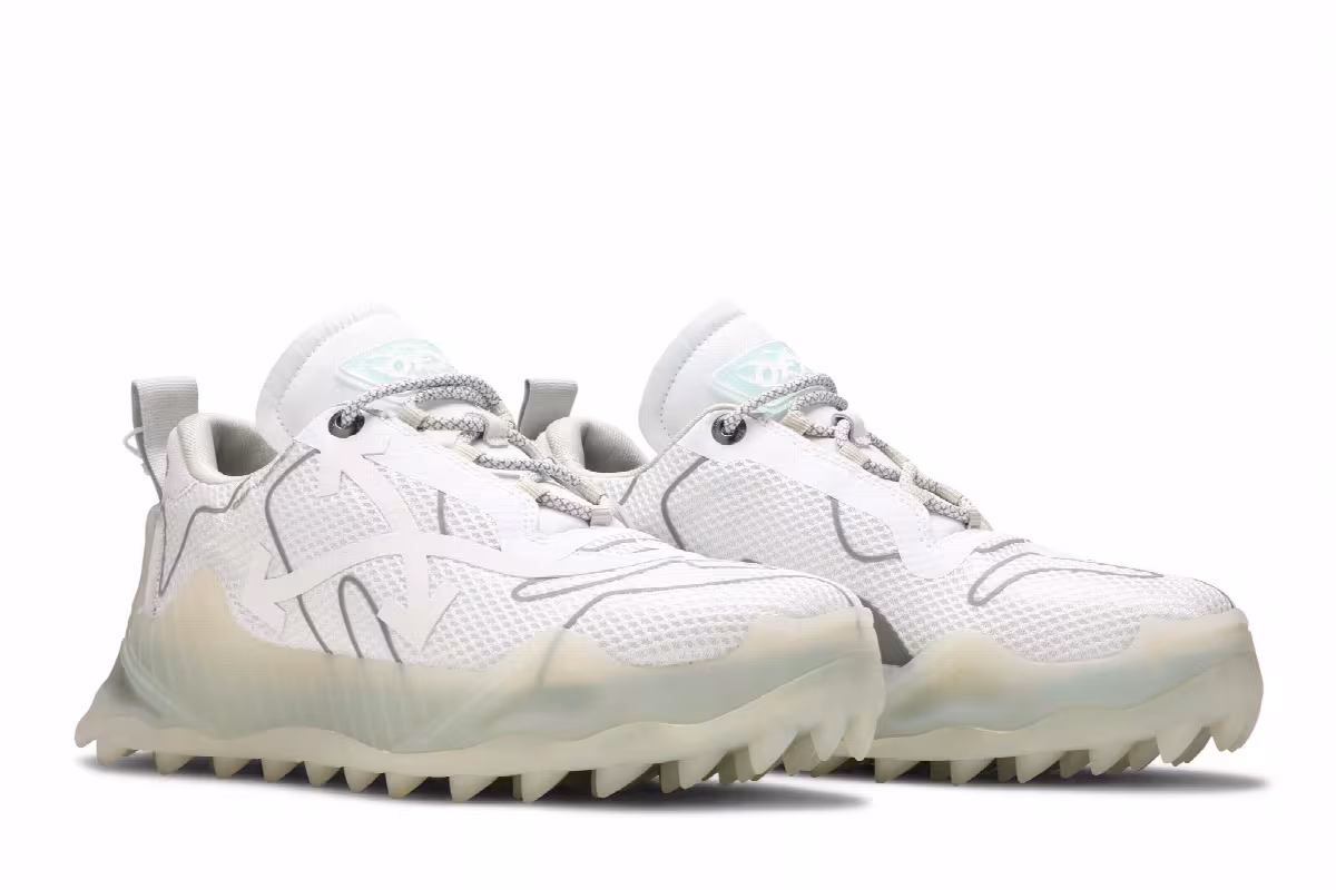 Off-White ODSY-1000 Transparent Sole - White Silver, view 9