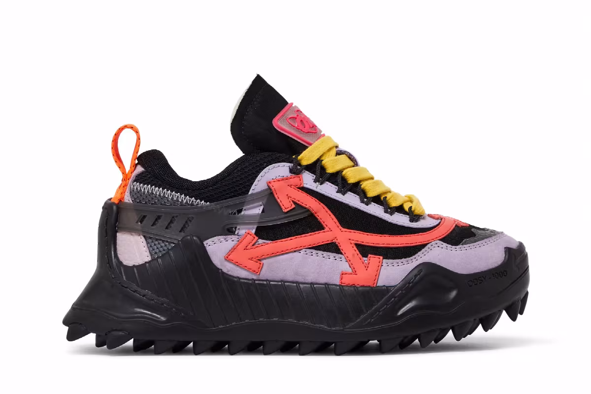 Off-White Women's ODSY-1000 Black Fuchsia, view 2