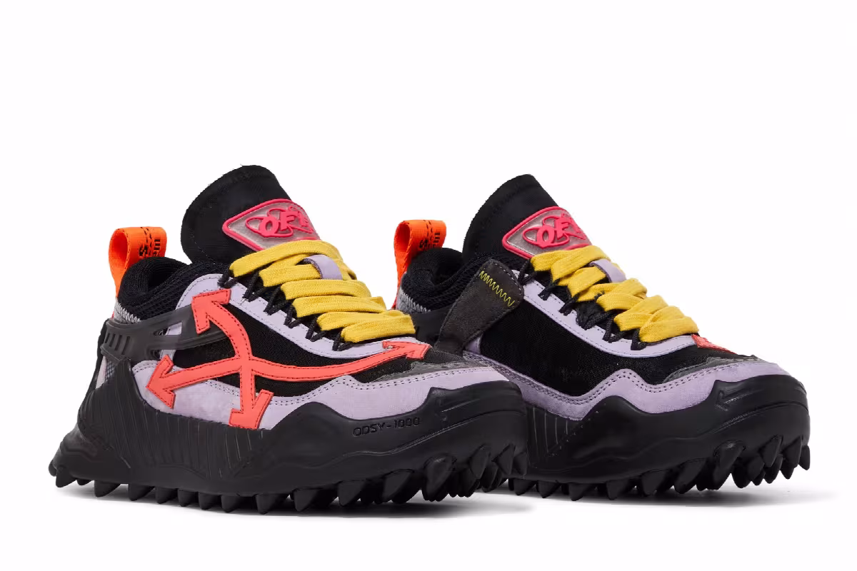 Off-White Women's ODSY-1000 Black Fuchsia, view 9