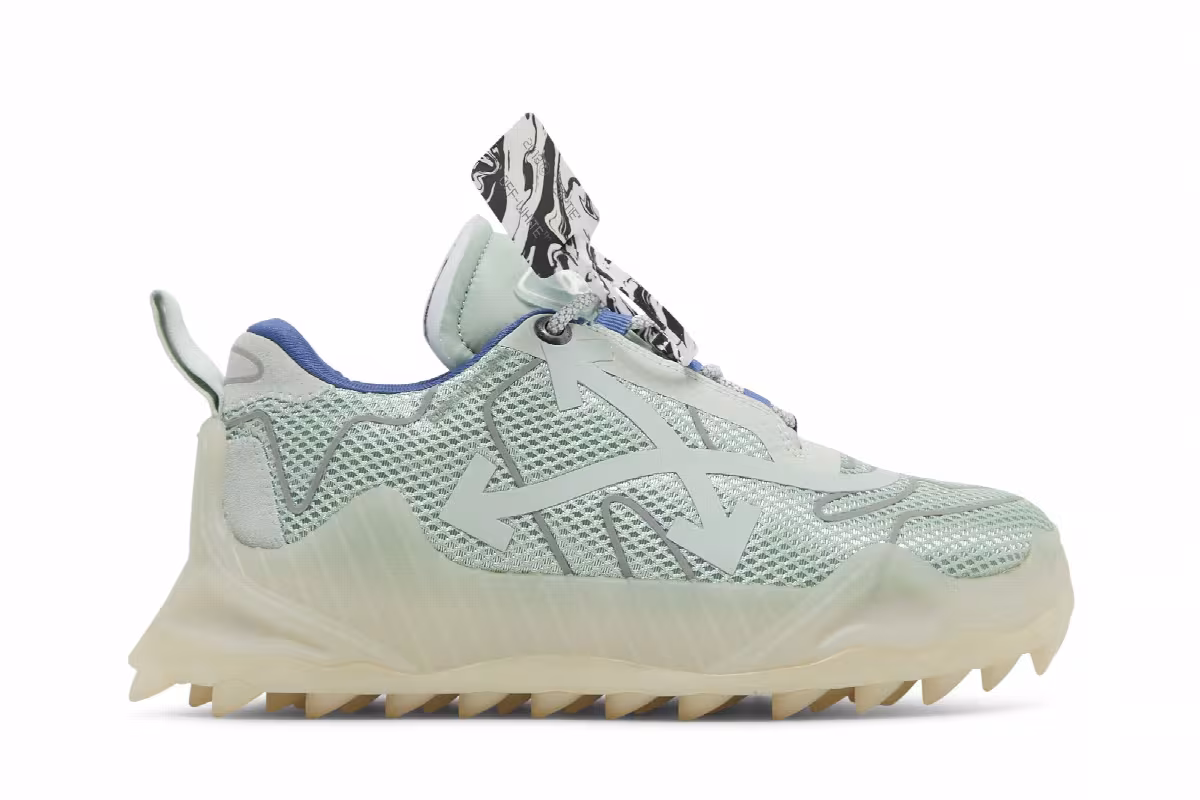 Off-White ODSY-1000 Transparent Sole - Mint Silver, view 2
