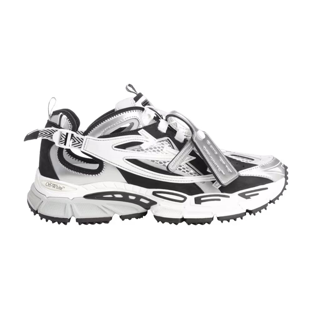 Off-White Be Right Back Silver Black