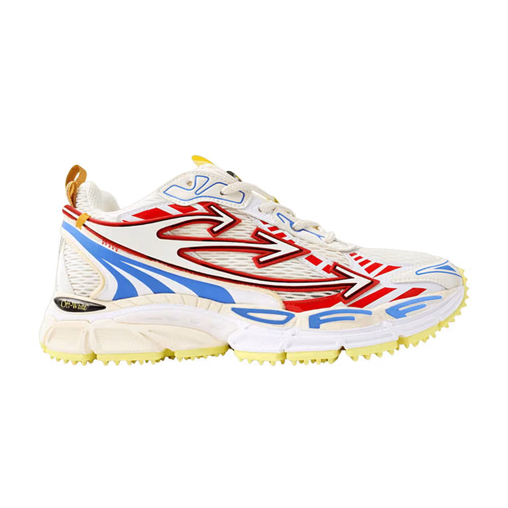 Off-White Be Right Back Mesh Royal Blue Brick Red