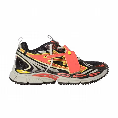 Off-White Be Right Back Mesh 'Black Coral Red'