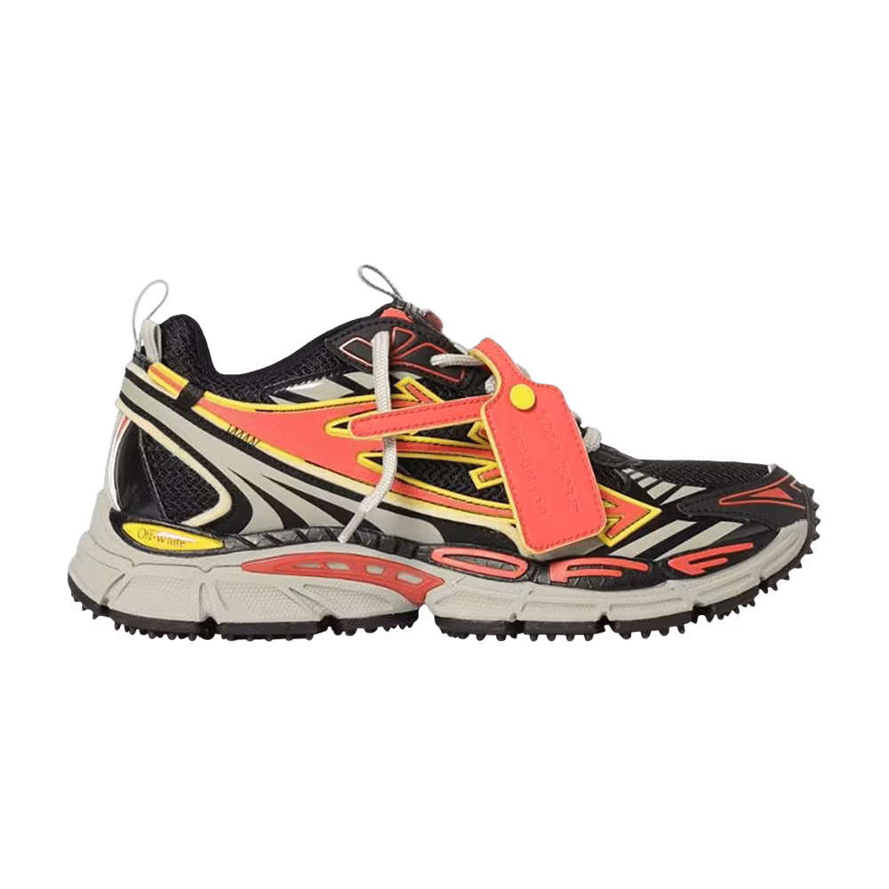 Off-White Be Right Back Mesh Black Coral Red