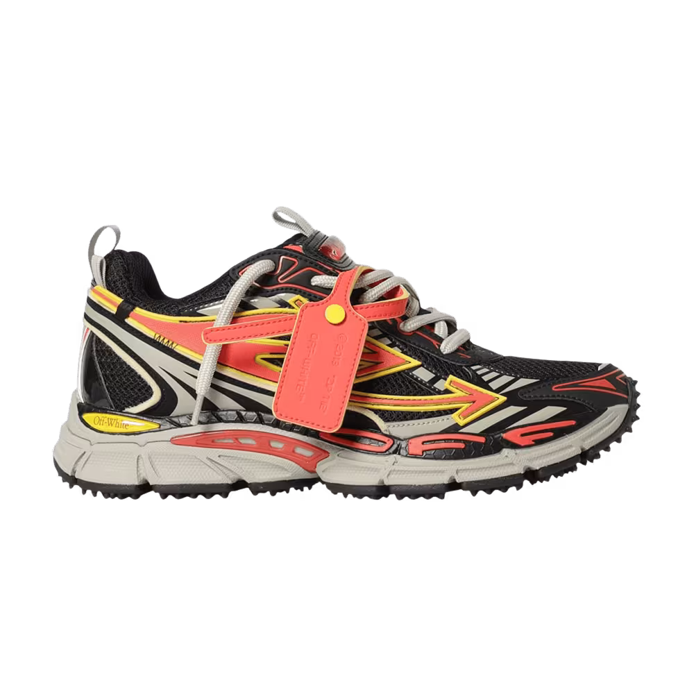 Off-White Be Right Back Black Coral Red