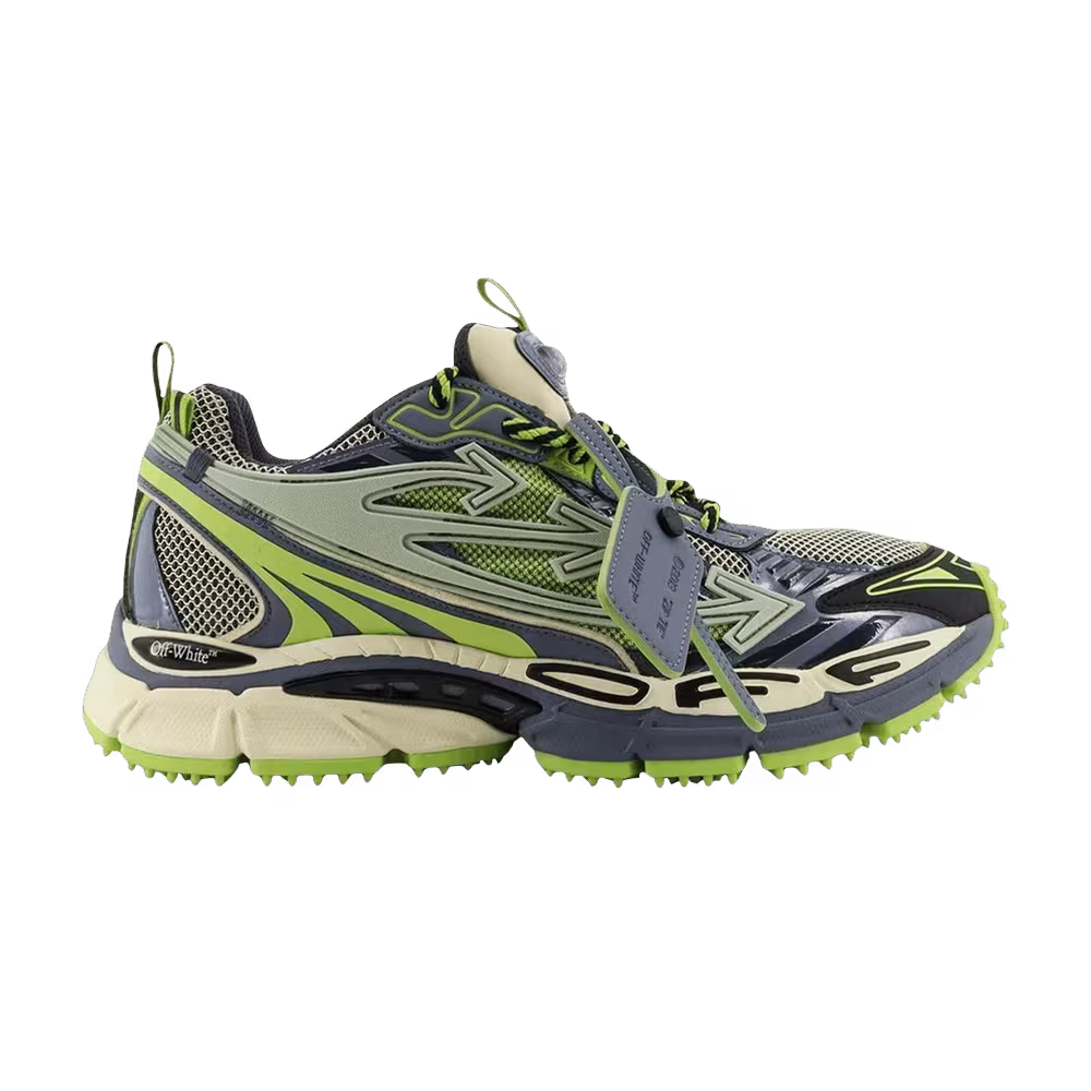 Off-White Be Right Back Cream Olive Green