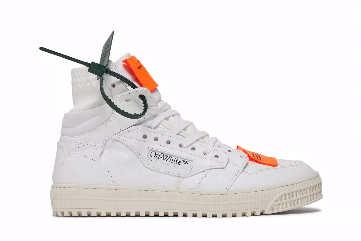 Off-White Off-Court 3.0 High White Orange, view 2