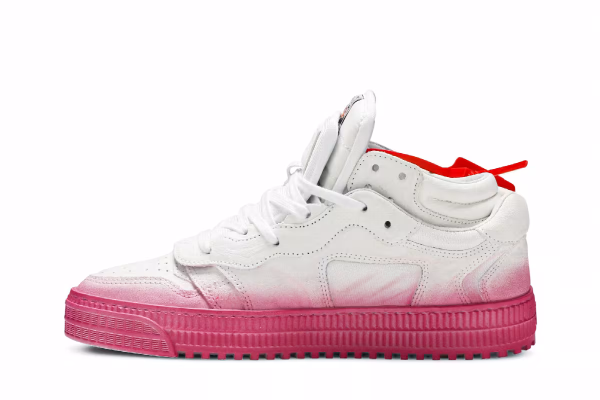 Off-White Women's 3.0 Low White Fuchsia, view 4
