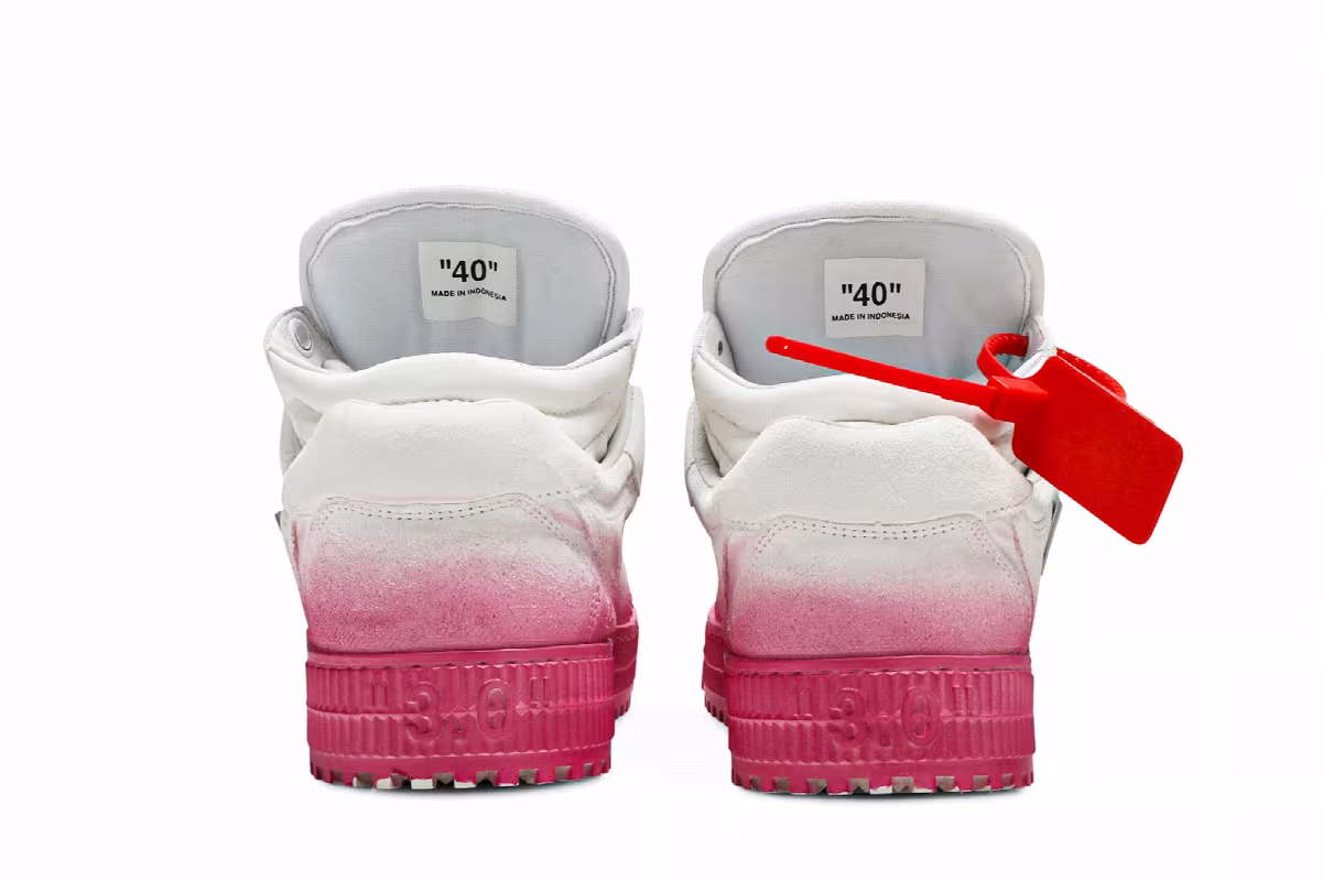 Off-White Women's 3.0 Low White Fuchsia, view 7