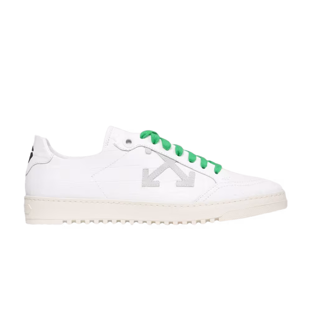Off-White 2.0 Crocodile Pattern - White Green
