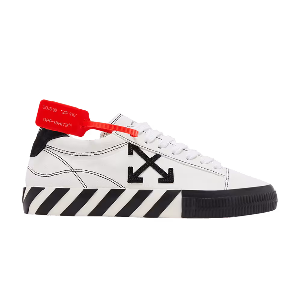 Off-White Women's Arrow Vulcanized Low White Black